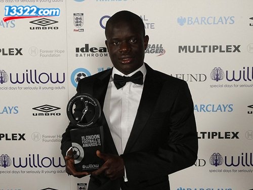 N’Golo Kante được trao giải Cầu thủ xuất sắc nhất London